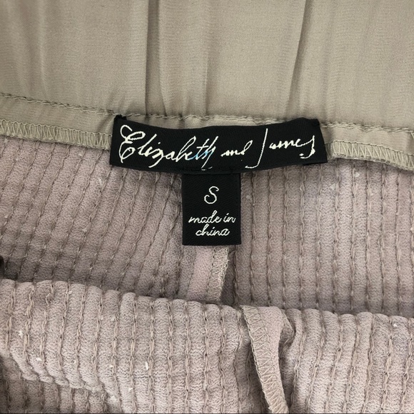 ELIZABETH & JAMES SEQUIN SHORTS ELASTIC WAIST SZ S - Picture 4 of 4